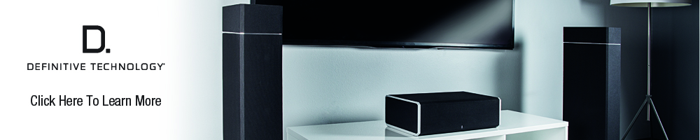 Definitive Technology Banner